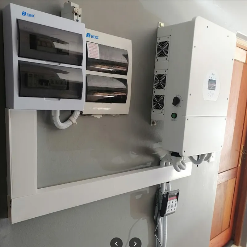 Caixa de distribuição elétrica