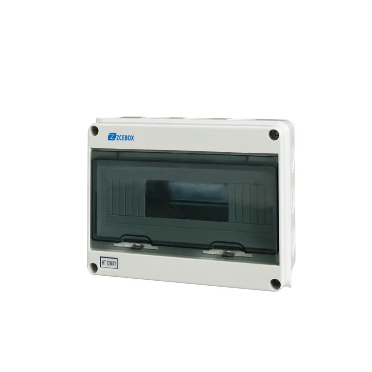 Placa de distribuição externa à prova de intempéries elétrica