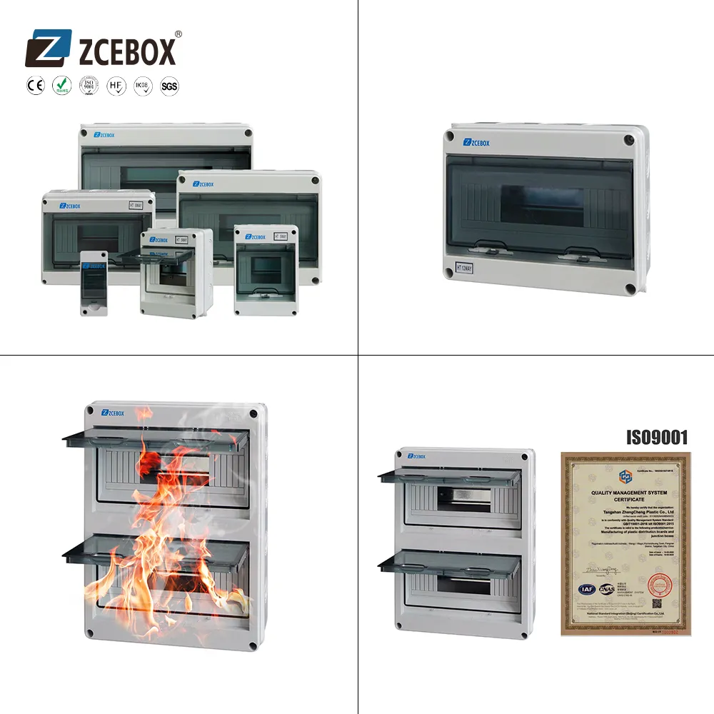 Guia de Seleção de Caixas de Distribuição e Emenda de Plástico: Como Corresponder às Necessidades do Cenário? ZCEBOX Oferece Soluções Profissionais