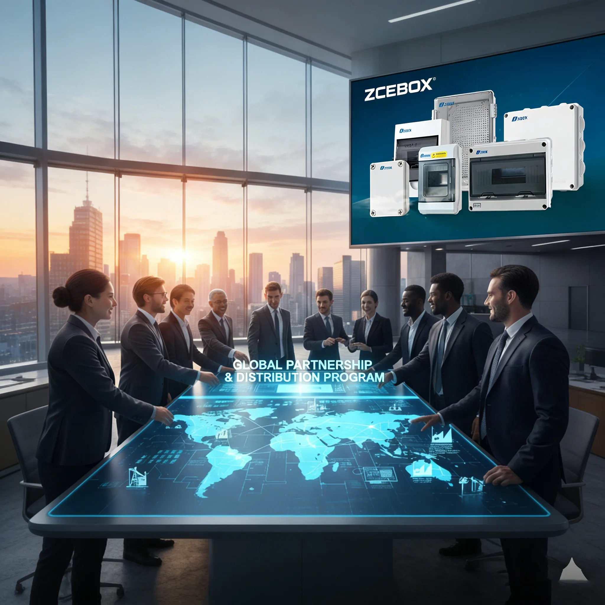 Parceria com um fabricante confiável de aparelhos elétricos de baixa tensão