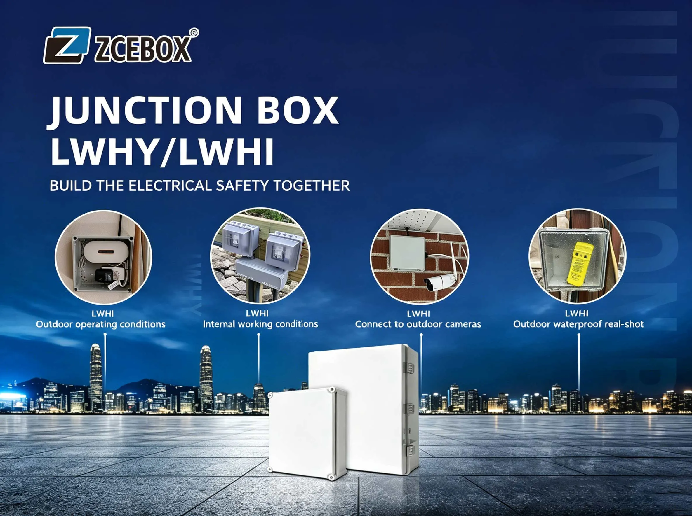 Aperfeiçoamento de fabricação e solução econômica para distribuição de energia: Caixas de derivação de baixa tensão ZCEBOX