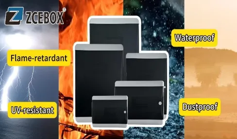 Caixas de Junção de Baixa Tensão ZCEBOX: Soluções de Alta Durabilidade para Fiação Civil e Industrial