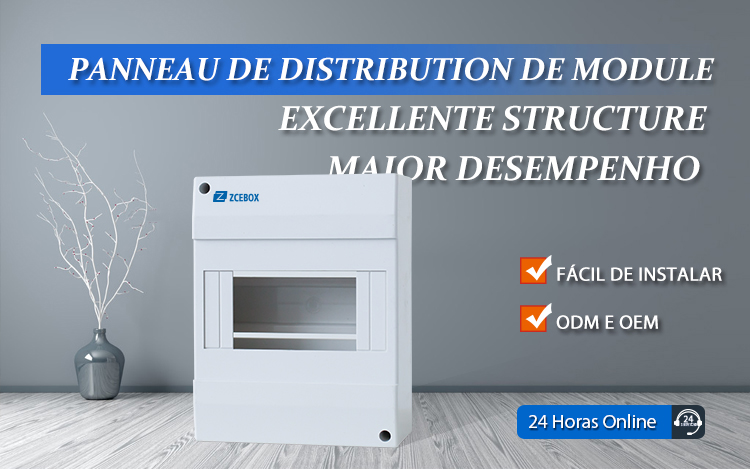 Caixa de distribuição de montagem de parede MCB