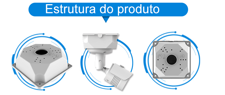 Caixa de junção de CCTV à prova d'água