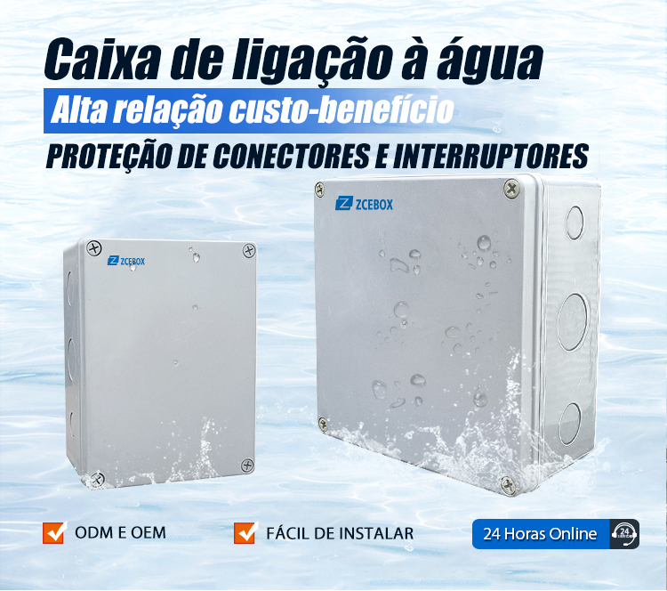 Caixa de junção ao ar livre