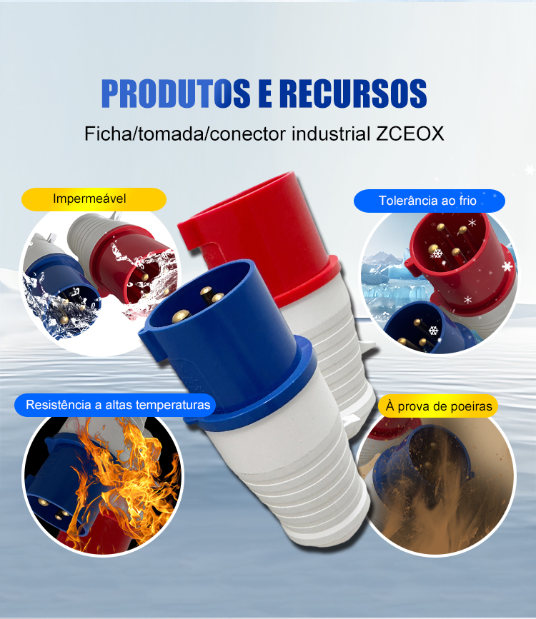 Soquete industrial